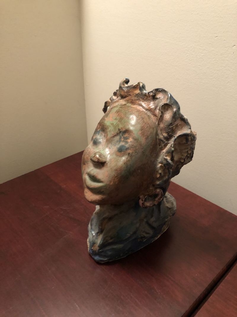 Woman's head