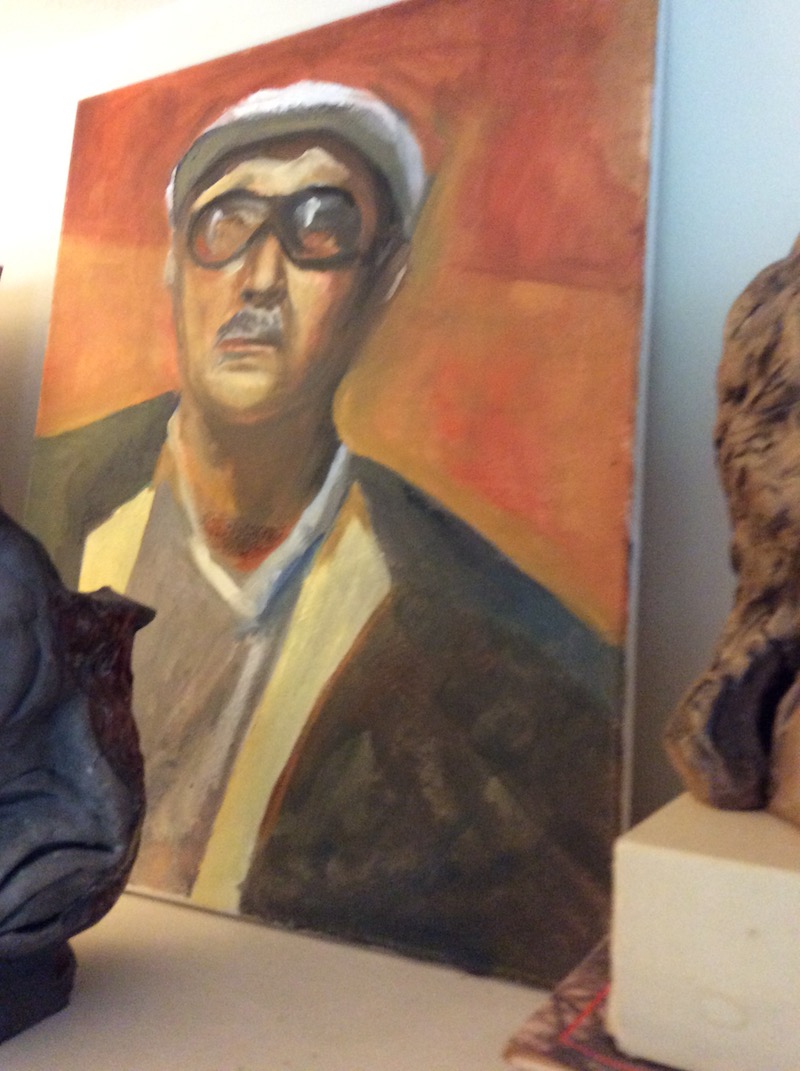 Male with hat and glasses