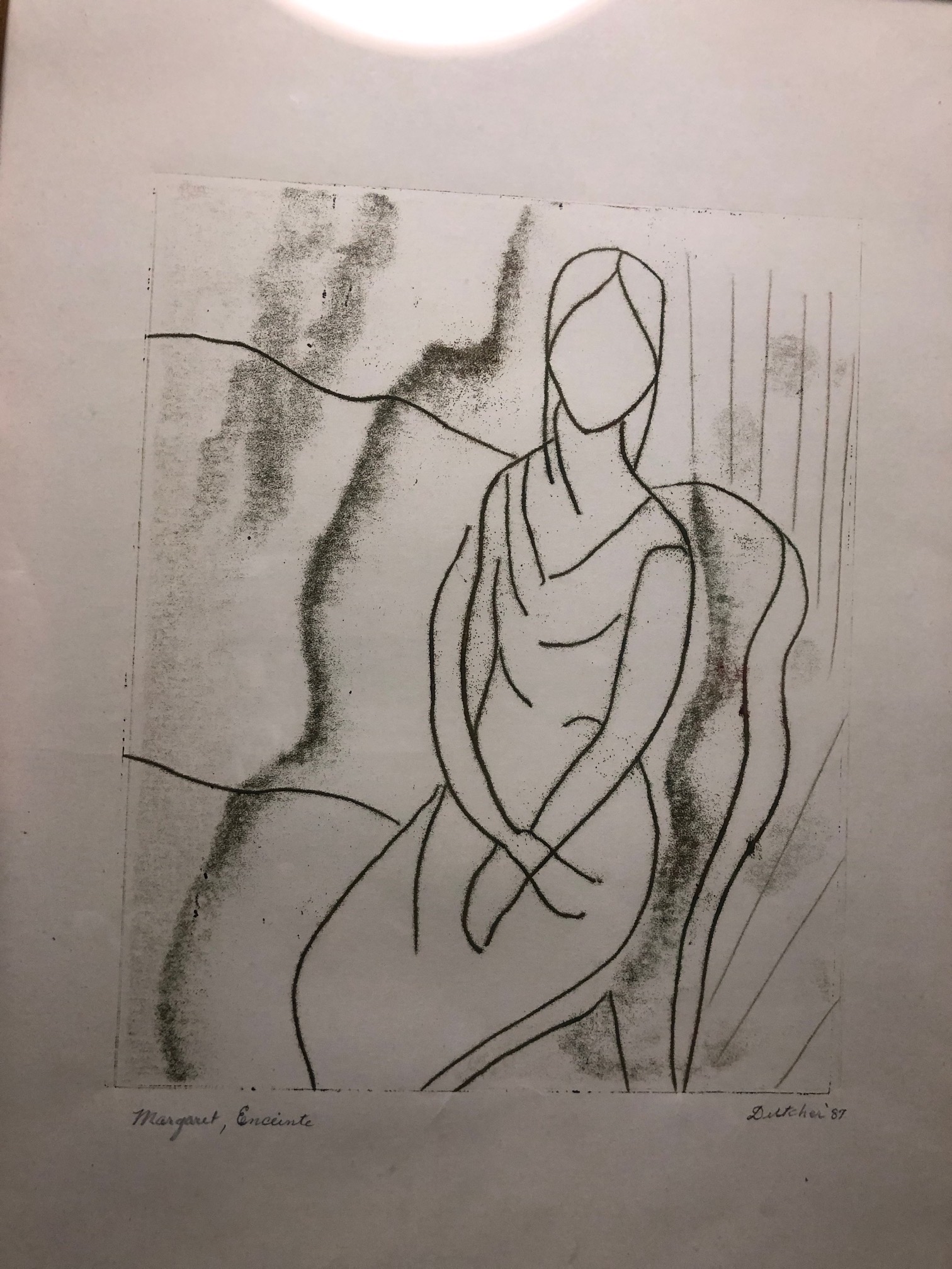 Drawing of Margaret