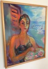 Woman in window