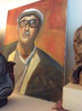 Male with hat and glasses