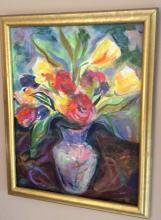 Still life flowers in vase