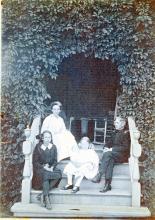 Basil Hicks, Maude Helen, Catherine and Carolene