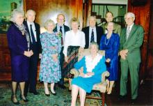 Mimi and Willy wedding group